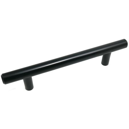 Laurey Steel T-Bar Pull, Matte Black, 4" 87220